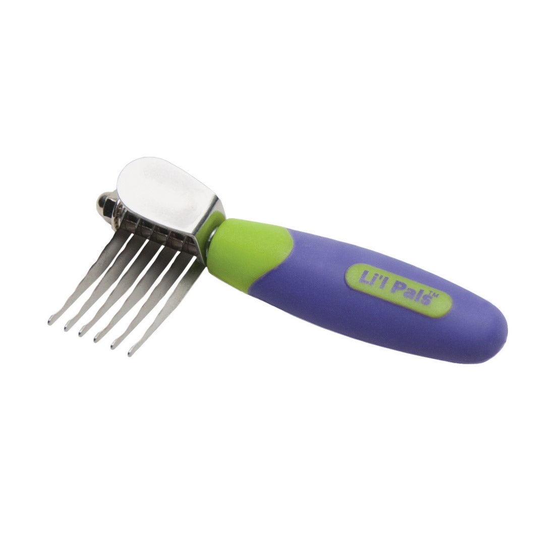Coastal Pet Products Li’l Pals De-matting Pet Comb Purple/Green 4.5″ x 1.85″ x 0.4″ – W6216-NCL00