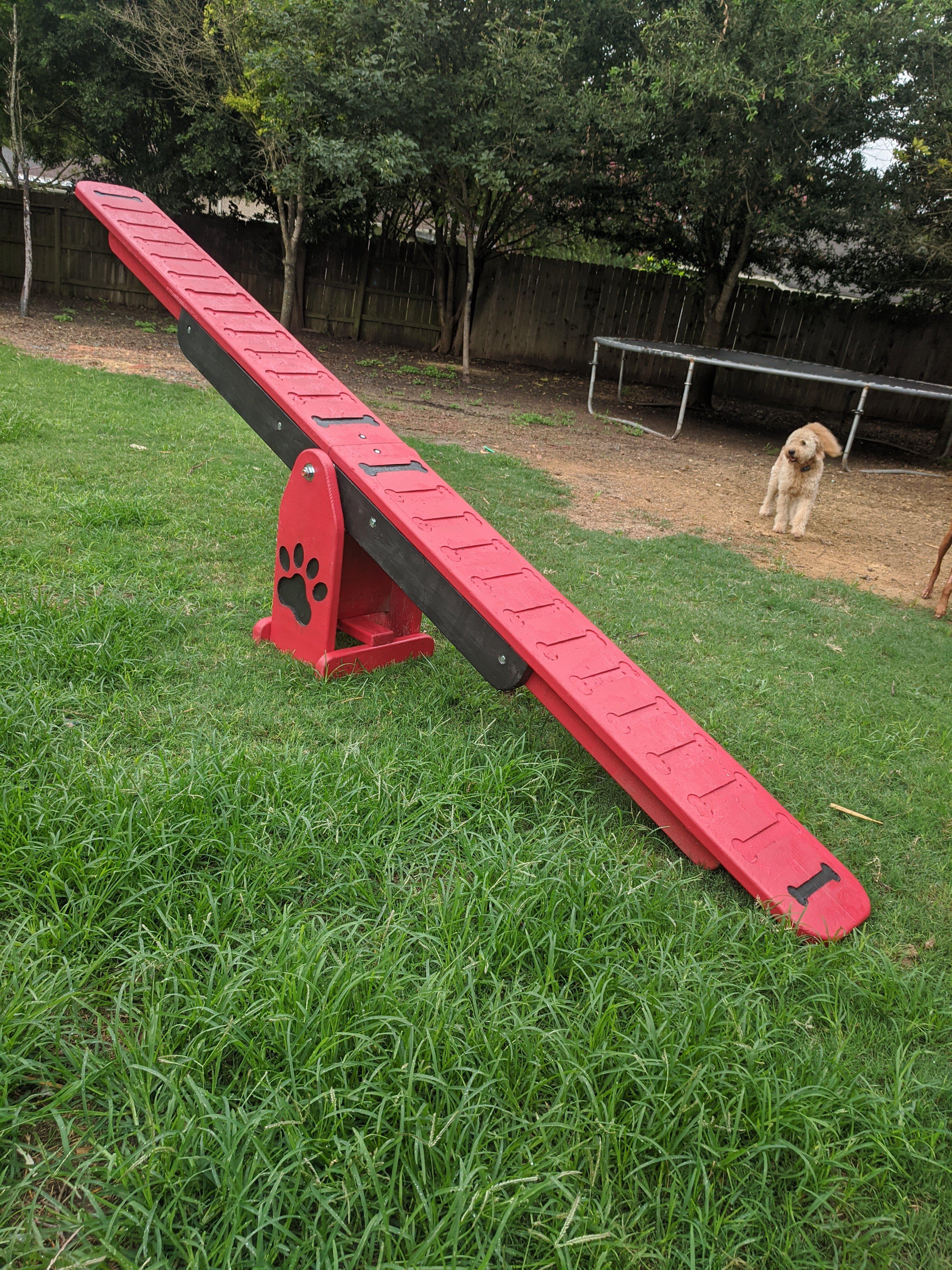 Puppy Scapes See-saw (teeter totter)
