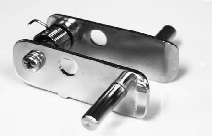 TK Products Door Handle Assembly with Stainless Steel Spring