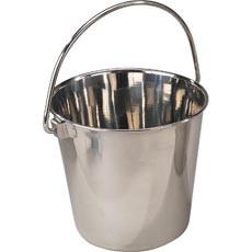 VetLine Stainless Steel Collecting Pail 13 Quart Bucket for Surgery Tables