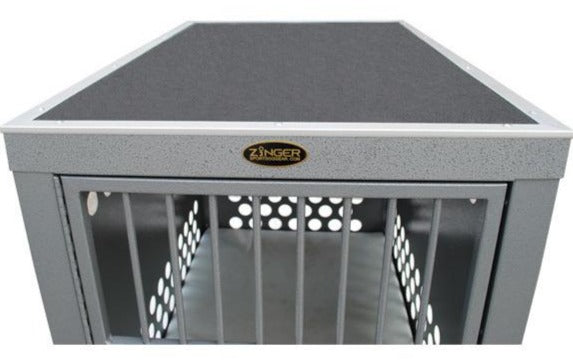 Zinger Grooming Top with Non-Slip Mat for Zinger Crates