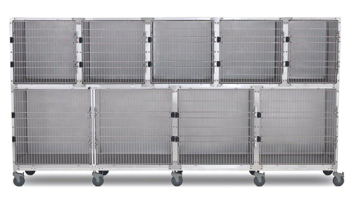 Shor-Line Stainless Steel 12' Cage Assembly - Model A