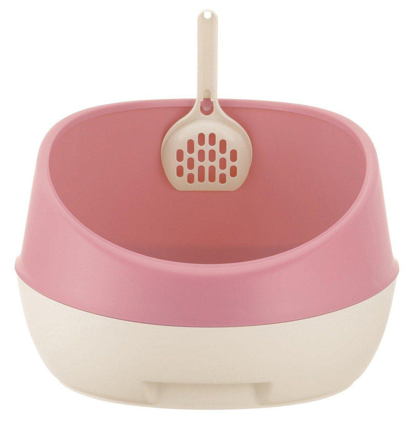 Richell PAW TRAX Rimmed Cat Litter Pan