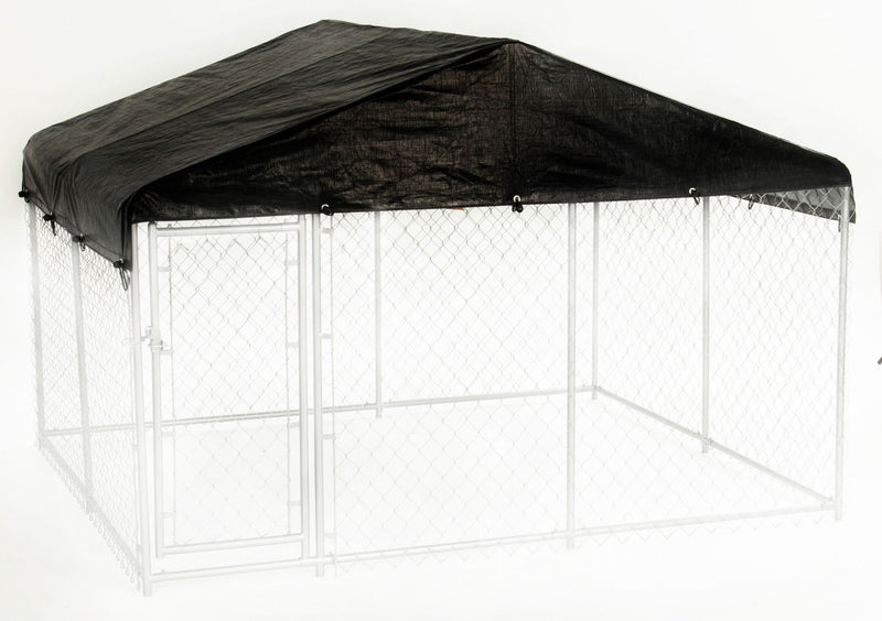 Lucky Dog WeatherGuard All Season Dog Run Cover & Roof - 10'W x 10'L