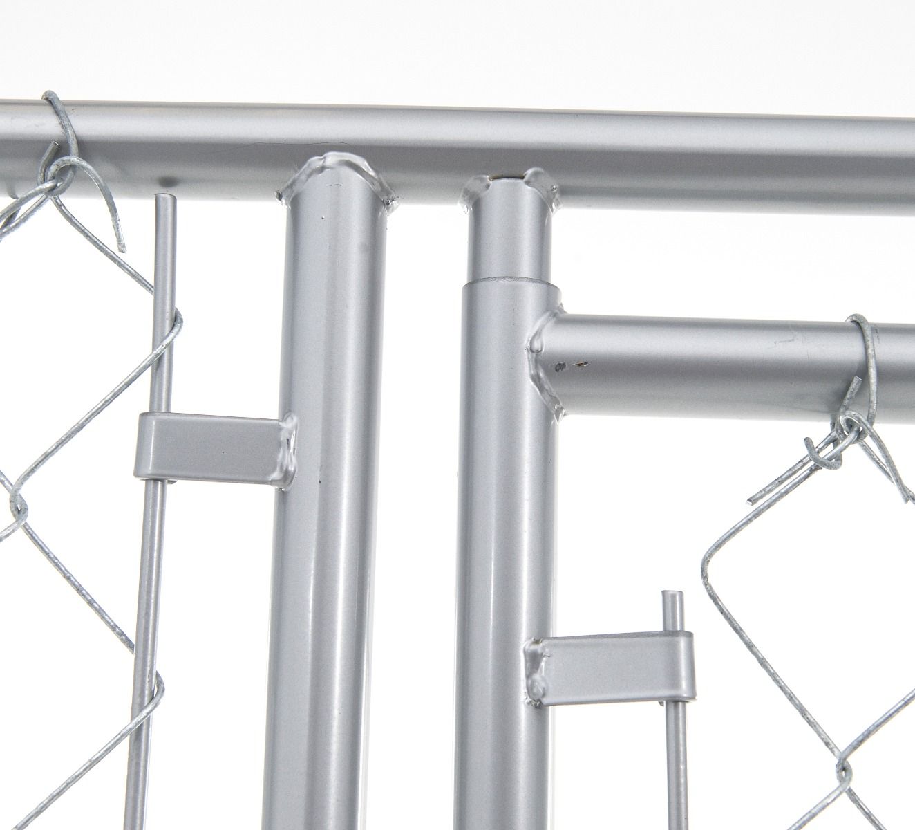 Lucky Dog Galvanized Chain Link Kennel