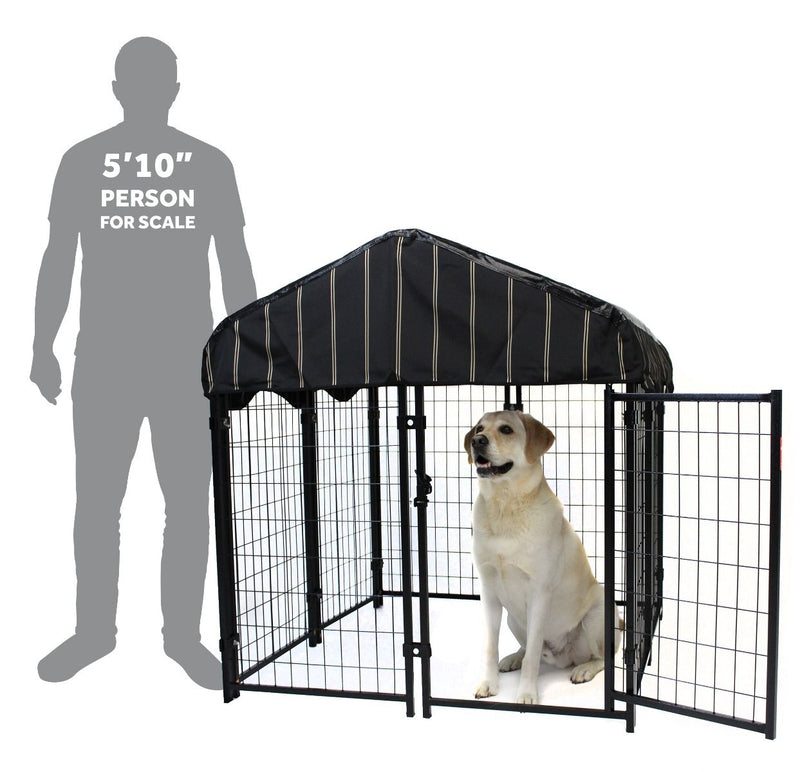 Lucky Dog Heavy Duty Steel - Dog Kennel Enclosure