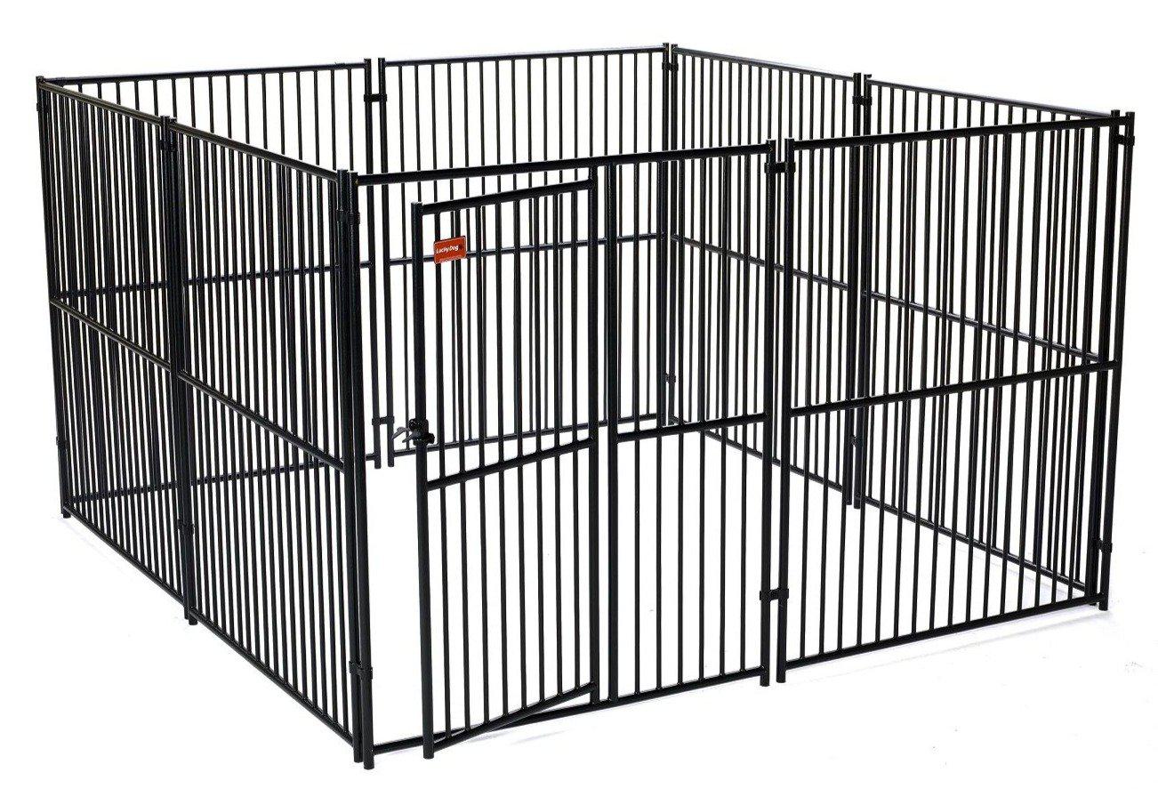 Lucky Dog 10'W x 10'L x 6'H European Style Kennel