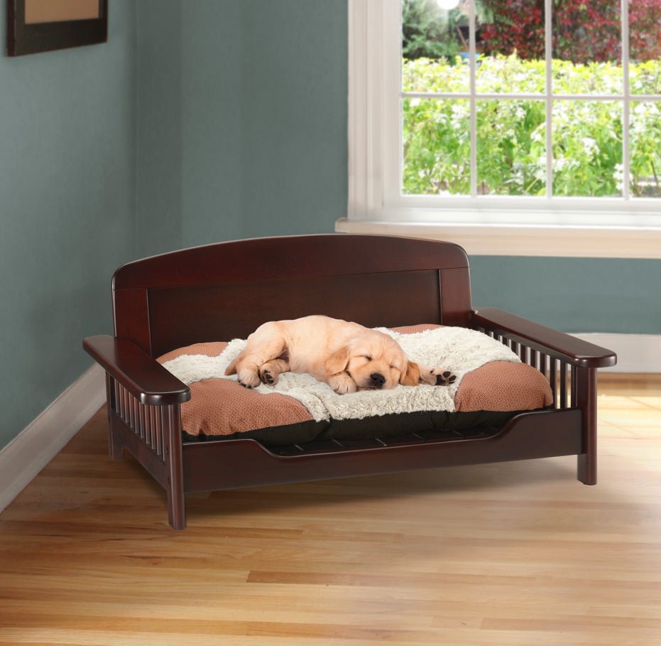 Richell Elegant Wooden Pet Bed