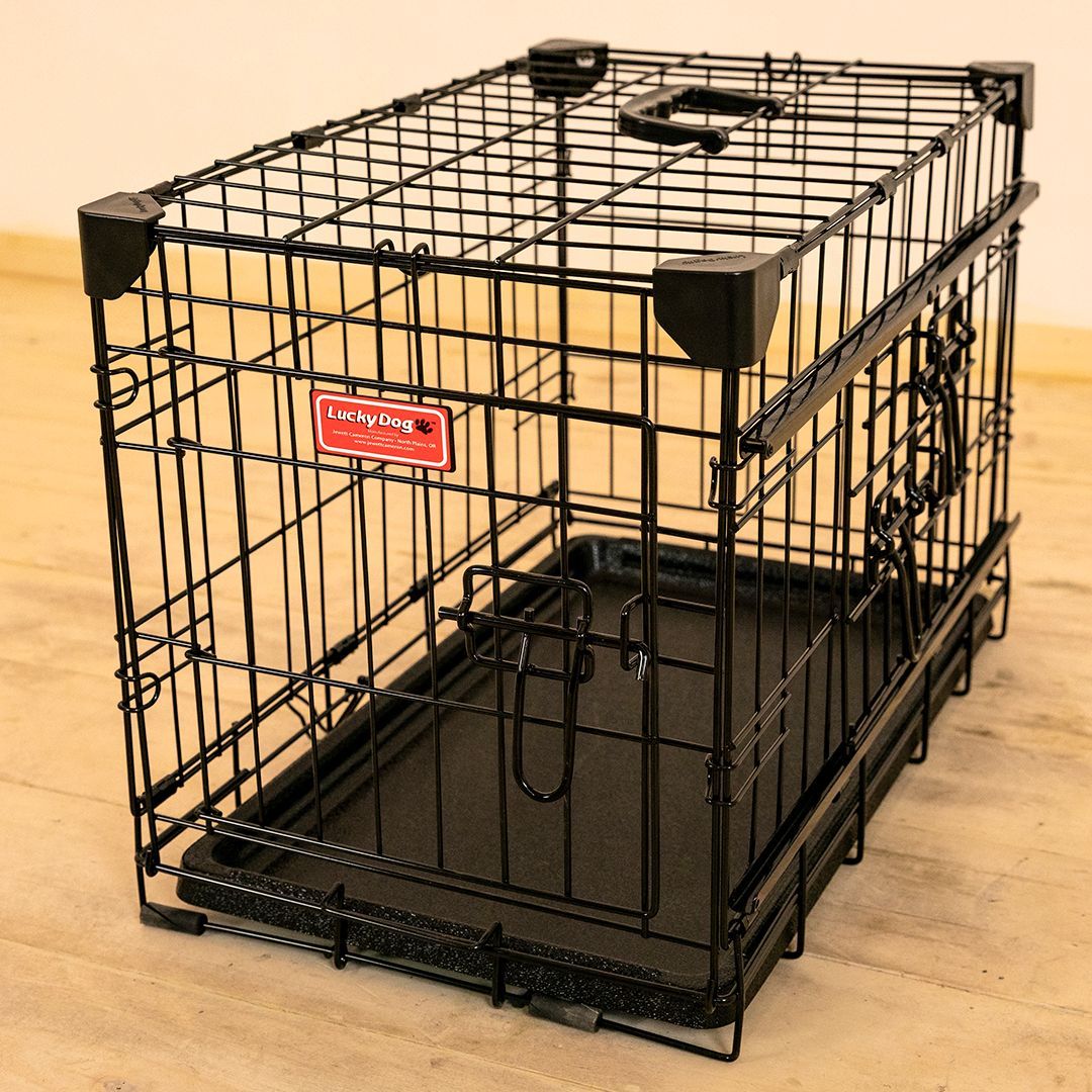 Kong sliding door dog fashion crate