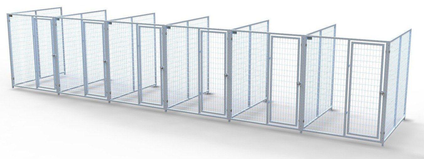 Welded wire shop kennel panels