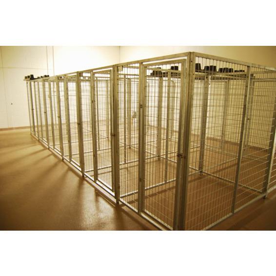 TK Products Pro-Series Enclosed Multi-Run Dog Kennels 3’x8′ w/ Stainless steel hardware.