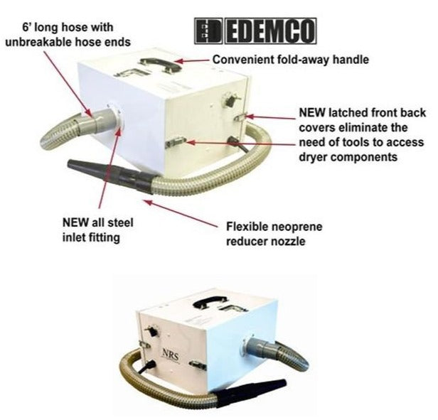 Edemco F887 Super Force Dryer with Noise Reduction System for Groomers