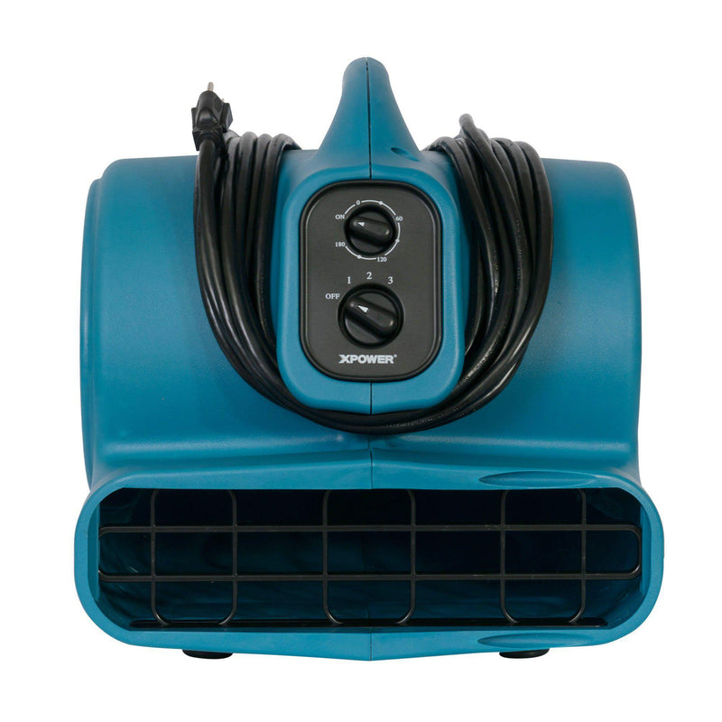 XPOWER Freshen Aire P-450AT 1/3 HP Scented Air Mover with Daisy Chain