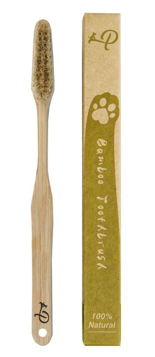 Petique Eco-Friendly Bamboo Pet Toothbrush