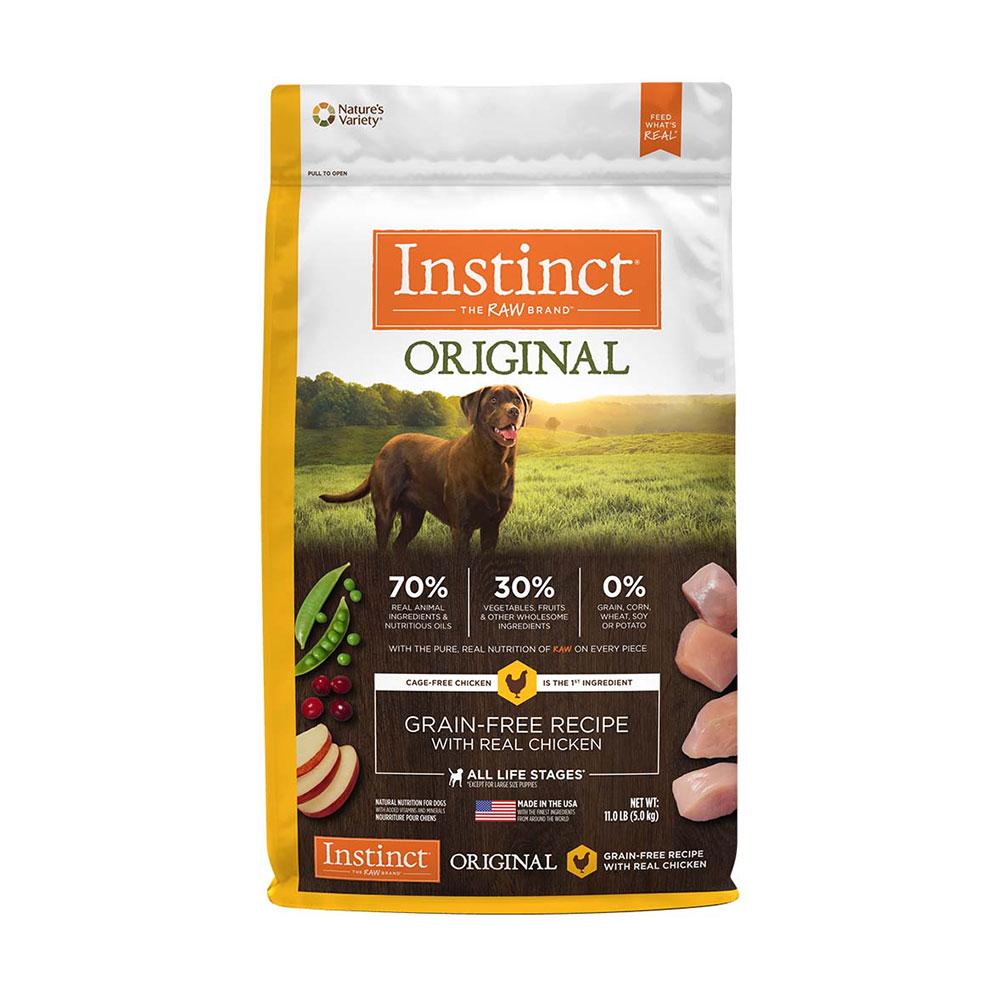 Instinct® Original Grain Free Recipe with Real Chicken Dog Food 11 Lbs