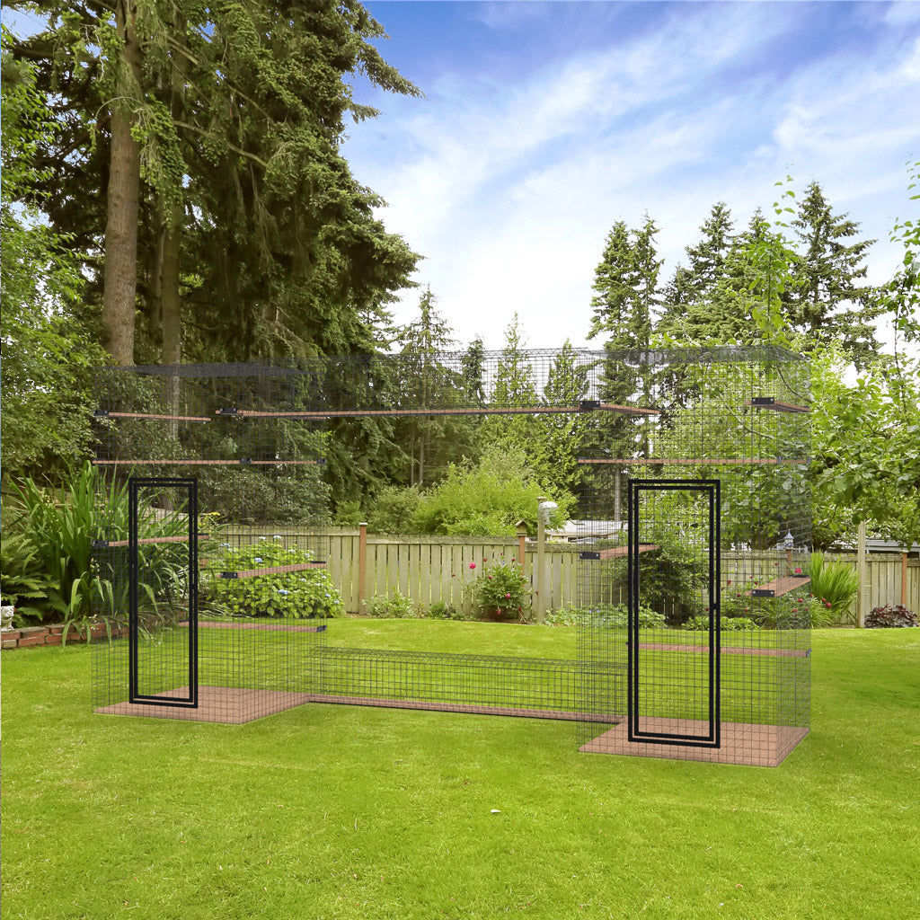 Habitat Haven Pre-Designed Catio for Cats Kits - Home Away From Home Style 2