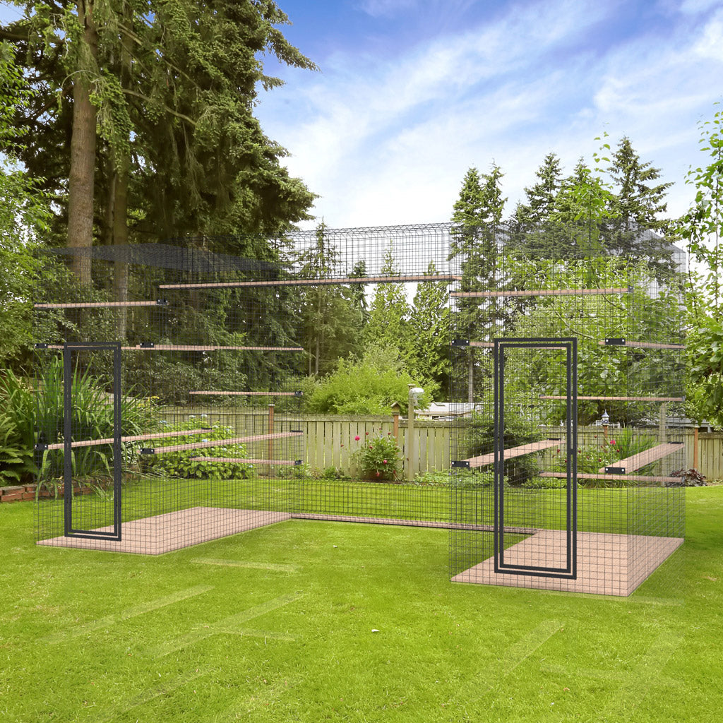 Habitat Haven Pre-Designed Catio for Cats Kits - Home Away From Home Style 3