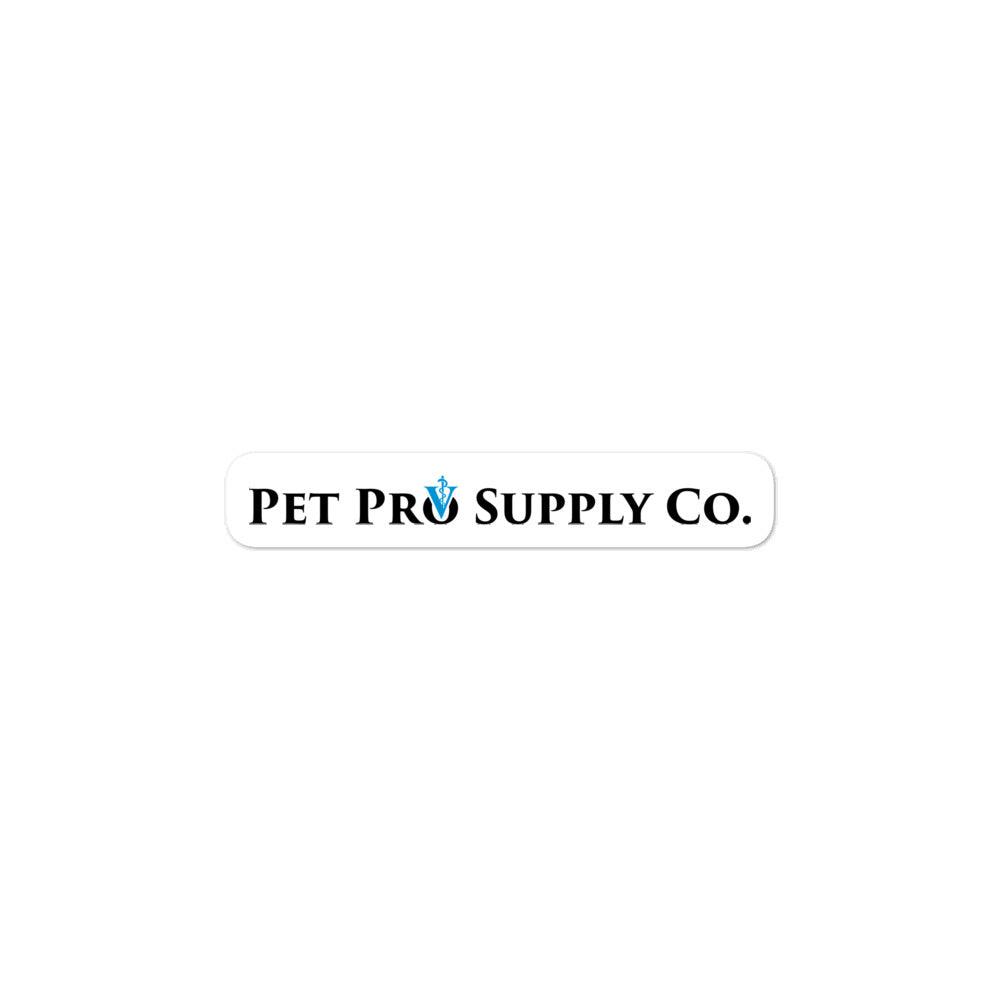 Pet Pro Supply Co. - horizontal sticker