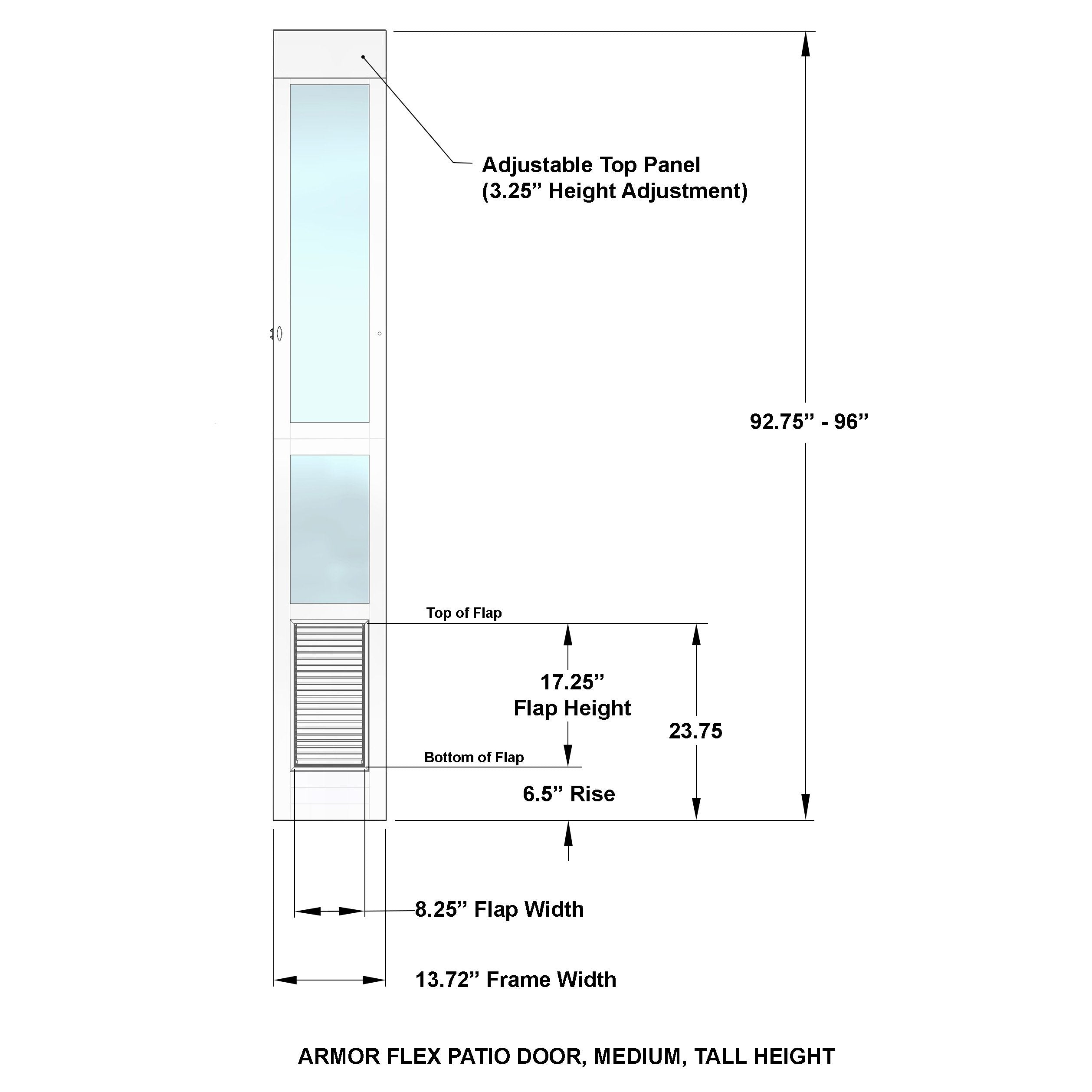 Armor flex hot sale pet door