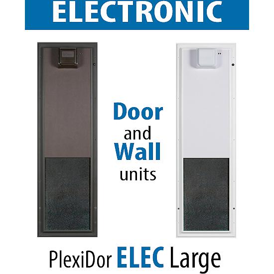PlexiDor Performance Electronic Automatic Wall Mounted Cat & Dog Door