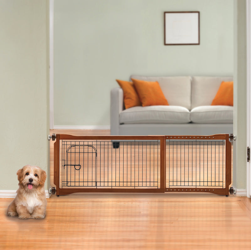 Richell Pet Sitter Freestanding Gate Plus