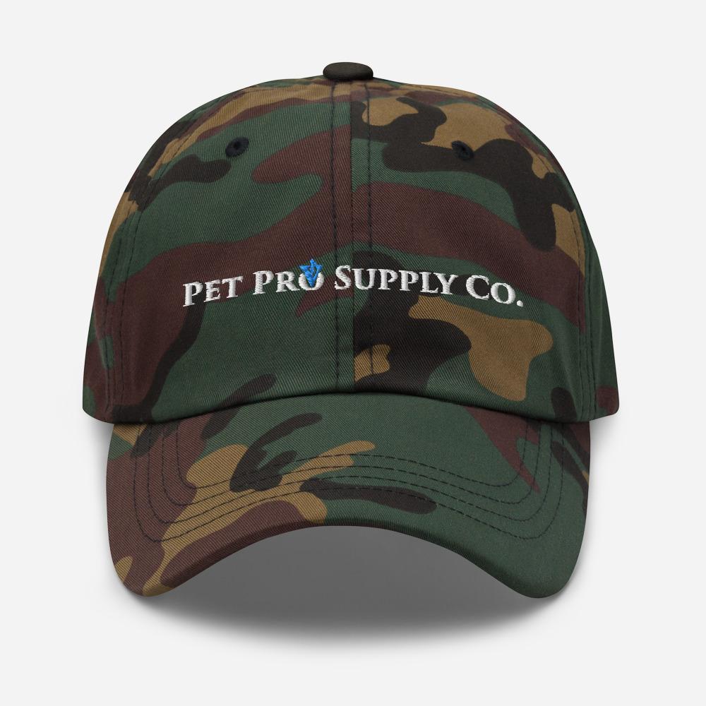 Pet Pro Supply Co. Baseball Cap - White Logo