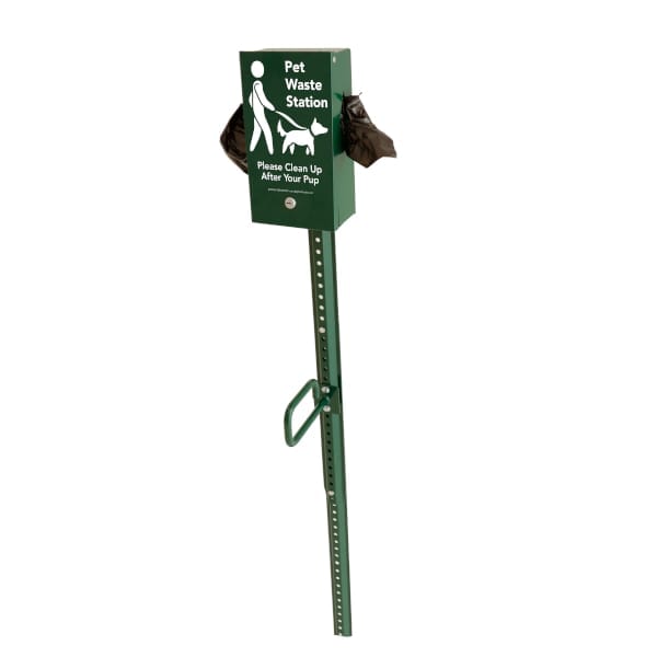 BarkPark by Ultrasite Pick Up Station with Leash Holder