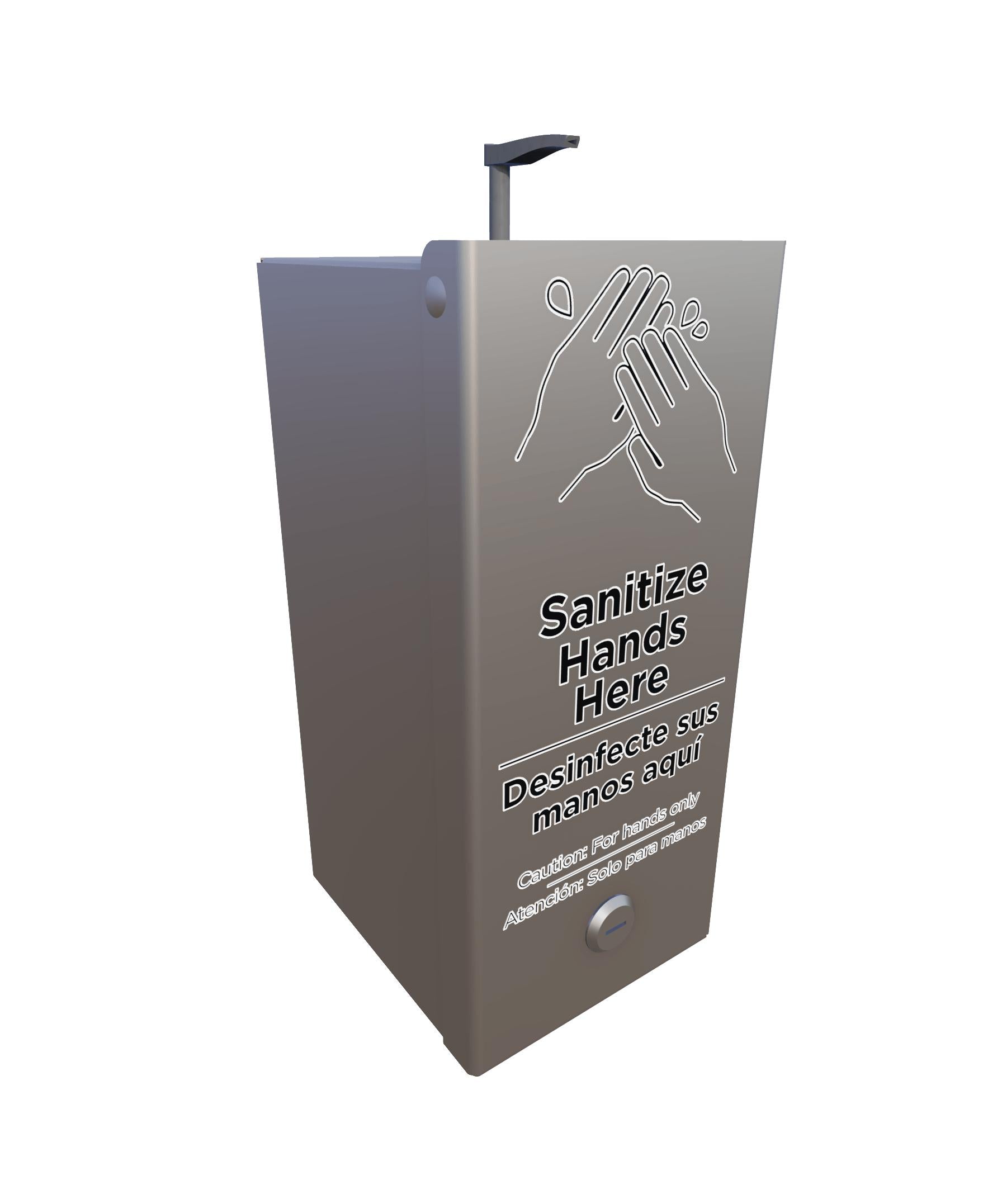 UltraSite Small Hand Sanitizer Station Add On
