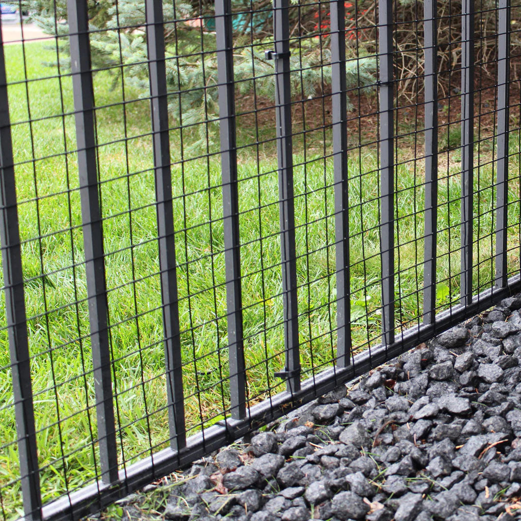 Dog Proofer Wide Gap Fence Dog Barrier Kit - 100 ft