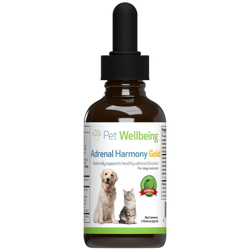 Pet Wellbeing Adrenal Harmony Gold for Dog Cushings