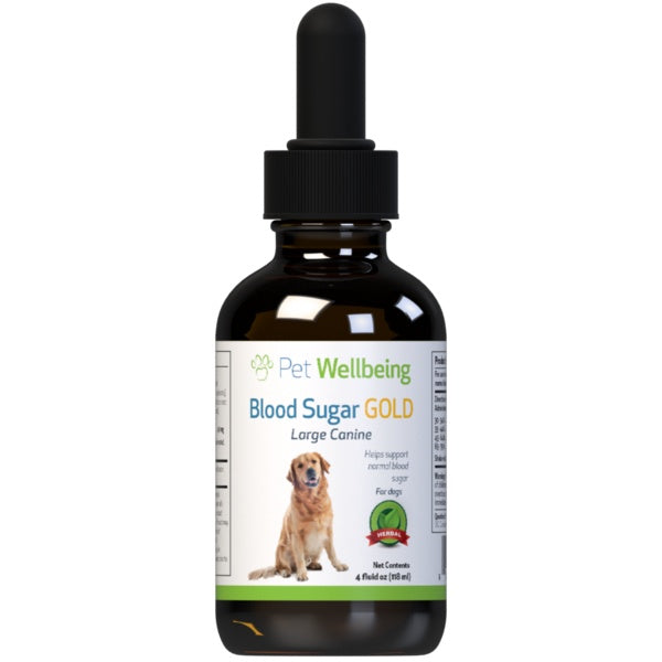 Pet Wellbeing Blood Sugar Gold - Dog/Canine Diabetes Support