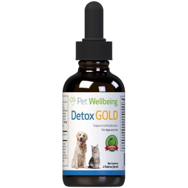 Pet Wellbeing Detox Gold for Cats