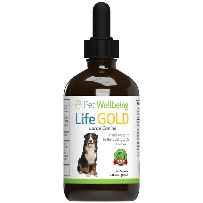 Pet Wellbeing Life Gold - Dog Cancer Support