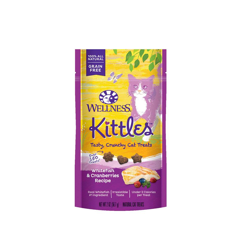 Wellness® Complete Health™ Kittles™ Grain Free Whitefish & Cranberries Recipe Cat Treats 2 Oz
