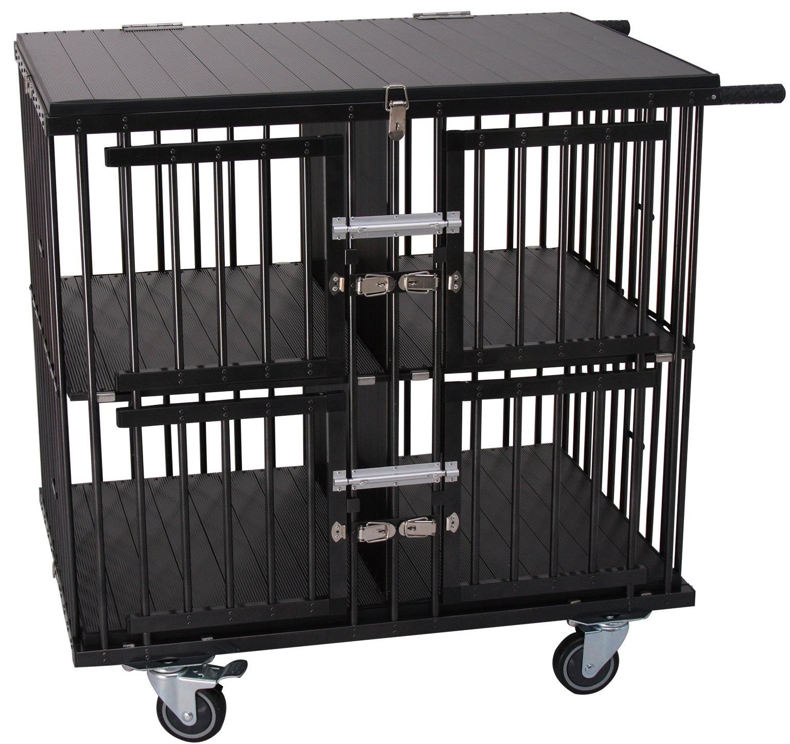 Show dog clearance crates on wheels