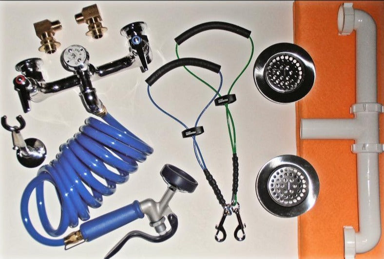 Poly Pet Tubs Plumbing Accessories Package