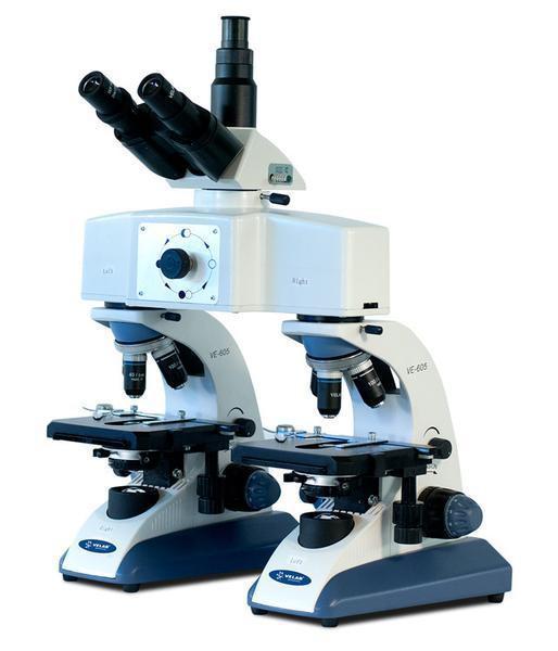 VELAB Advanced Trinocular Comparison Microscope