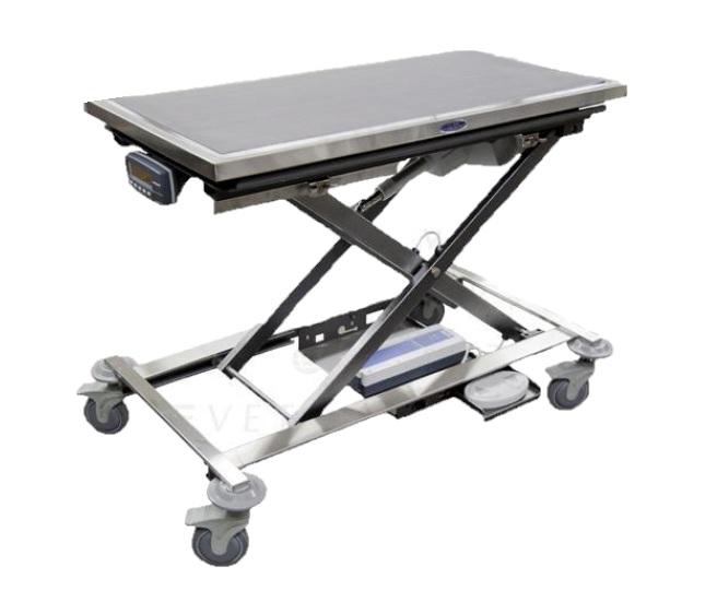 DRE Mobile Veterinary Animal Lift Table with Canine Scale